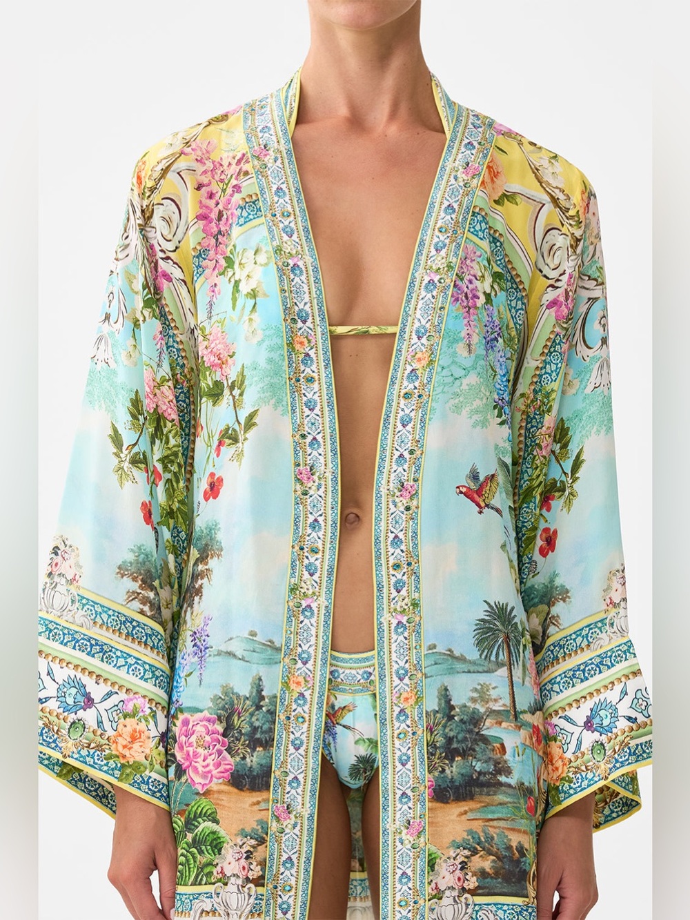Camilla Short Kimono Wrap Tales Of Topkapi Palace - Picture 6 of 10